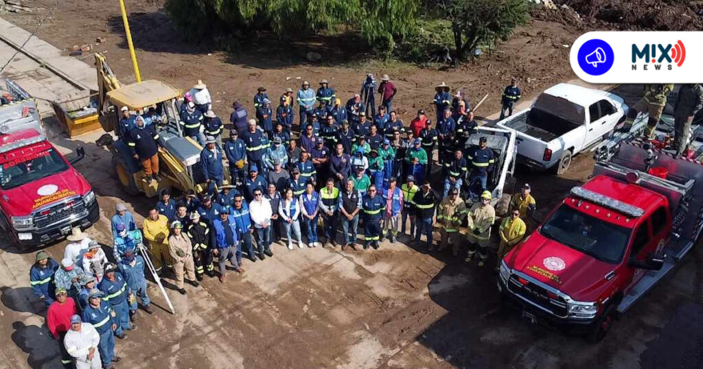 Despliegan mega operativo de limpieza y apoyo en la colonia Constitución tras intensas lluvias