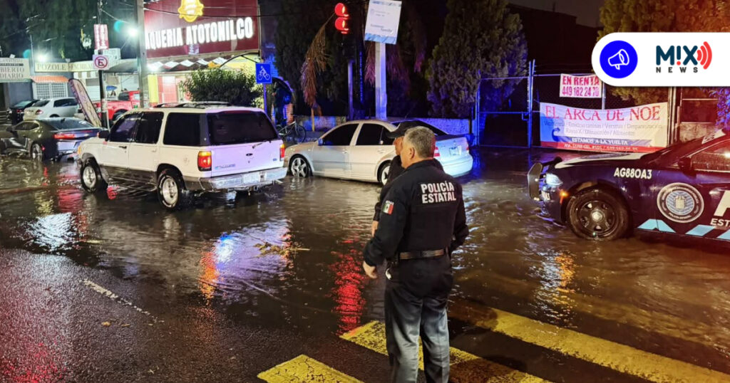 Saldo blanco tras lluvias extraordinarias en Aguascalientes