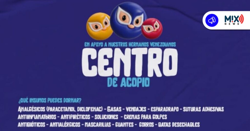 Comunidad venezolana en Aguascalientes abre centro de acopio de insumos médicos