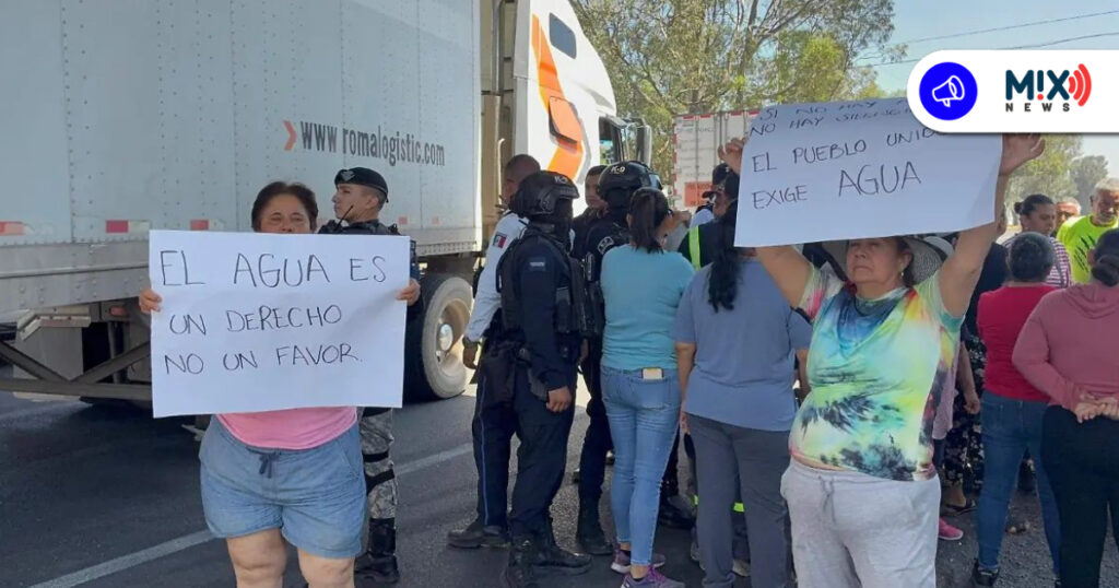 Policías advierten: respetará protestas por el agua, pero actuará si hay violencia