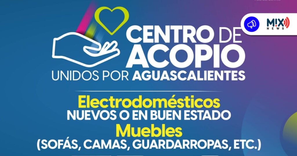 Aguascalientes se une por los damnificados, abren centros de acopio tras intensas lluvias