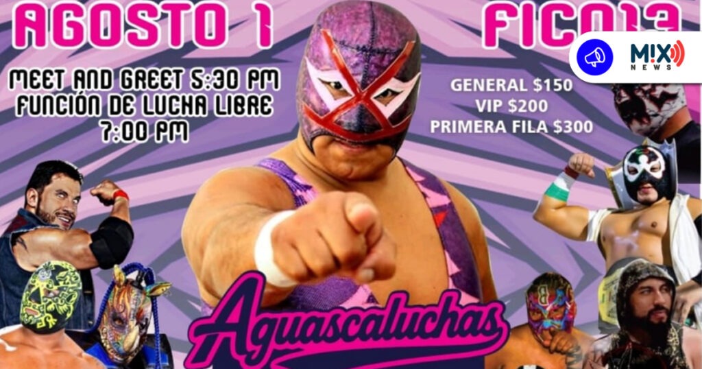 La lucha libre dominará el ring en Aguascalientes.