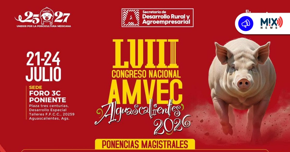 Todo listo para el 58º Congreso de la AMVEC en Aguascalientes