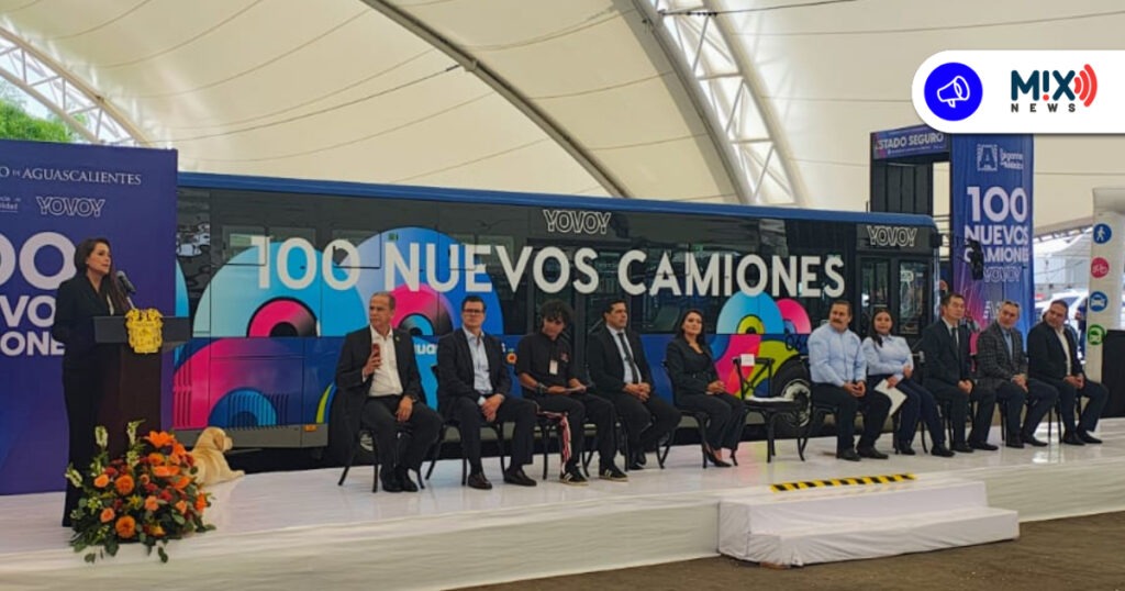 Son entregados 100 autobuses nuevos; se proyectan 48 unidades más.  